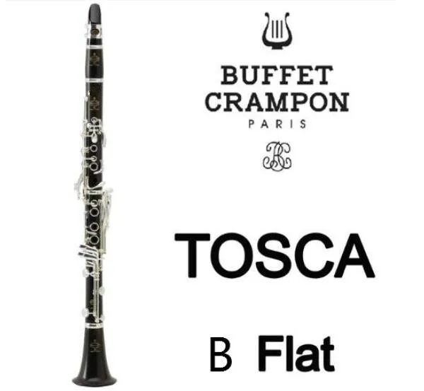 et Crampon Professional Wood Clarinet TOSCA Sandalwood Ebony Professional Clarinet Bb Student Model Bakelite