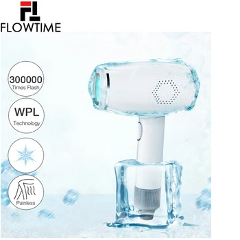 

IPL Laser Hair Removal Machine 300000 Pulsed 3 in1 Permanent Hair Removal Ice Cold Laser Epilator Armpit Hair Electric Massager