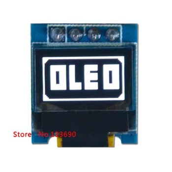 

5pcs/lot 0.49 inch White OLED screen SSD1306 Drive IC 64*32 QT1306P24 Cable IIC I2C Interface 64x32 oled display module UNO MEGA