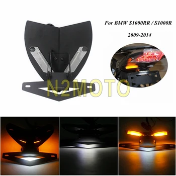 

Rear License Plate Holder For BMW S1000RR S1000R Motorcycle Tail Tidy LED Integarted Fender Eliminator Kit w/ Signal Tail Light