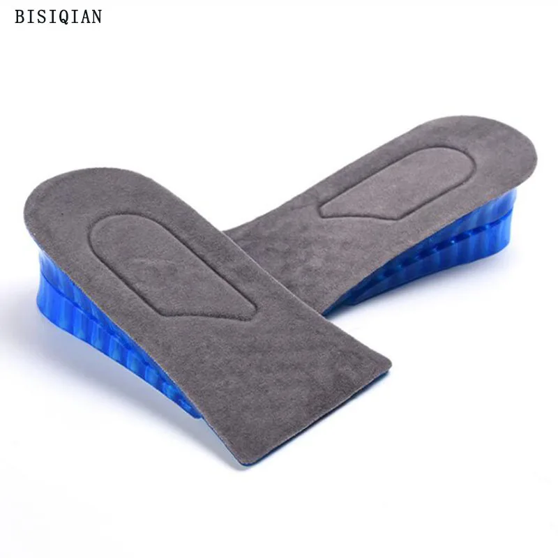 

1 Pair Increased Insole Invisible Crystal Transparent Insole Durable Fashion Comfortable Unisex Silicone Insole Heel Insert Pad