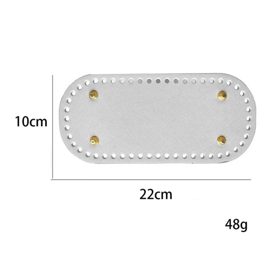Hardened Leather DIY Bags Bottom Shaper Pad Insert Replacement Bag Making Parts leather bag bottom pad for crochet shaper tote Hardened Leather DIY Bags Bottom Shaper Pad Insert Replacement Bag Making Parts leather bag bottom pad for crochet shaper tote