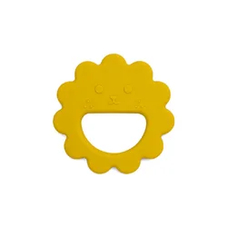 Nuevo diseño de silicona para dentición de bebé, accesorios para recién nacido, anillo de dibujos animados, juguete de silicona de grado alimenticio