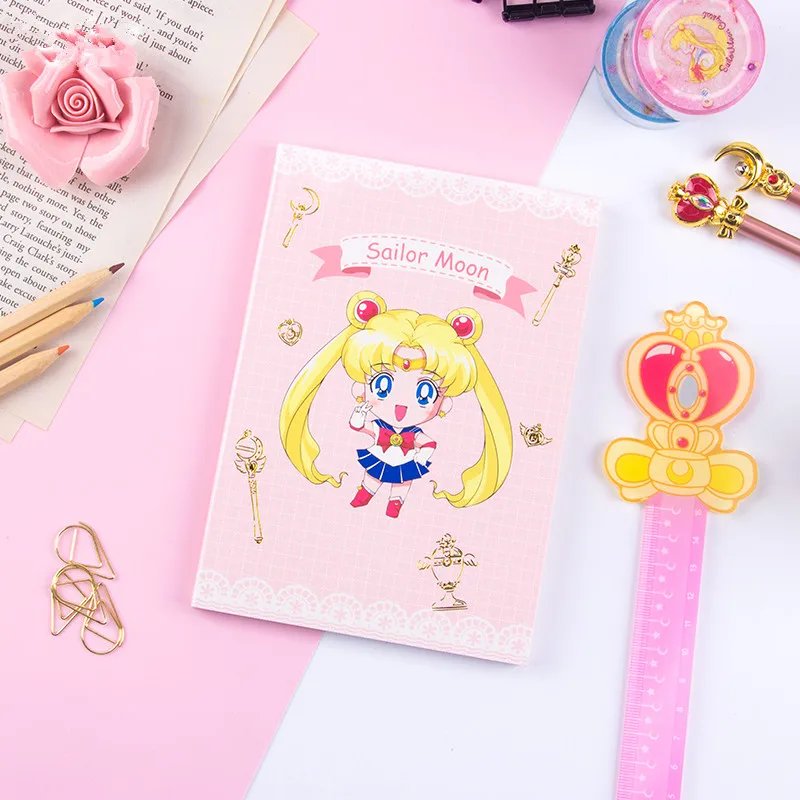 Сейлор Мун Косплей записная книжка карта Captor Sakura журнал книга печатная бумага