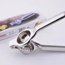 Нержавеющая сталь ручная соковыжималка для лимона Кухня гаджеты оранжевый соковыжималка, соковыжималка для лимона соковыжималка