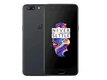 Перейти на Алиэкспресс и купить Oneplus 5 смартфон с 5,5-дюймовым дисплеем, восьмиядерным процессором Snapdragon 835, ОЗУ 6 ГБ, ПЗУ 64 ГБ, 20 МП, 16 МП