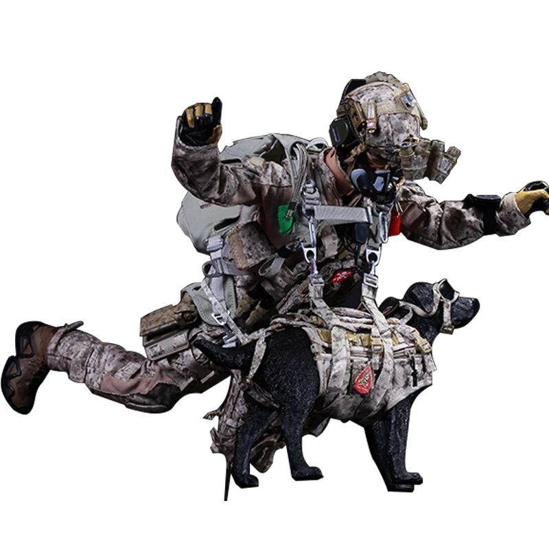 

1/6 Soldier Model M006 Seal Commando Seal Team Dog Action Figure Soldier Model Toy