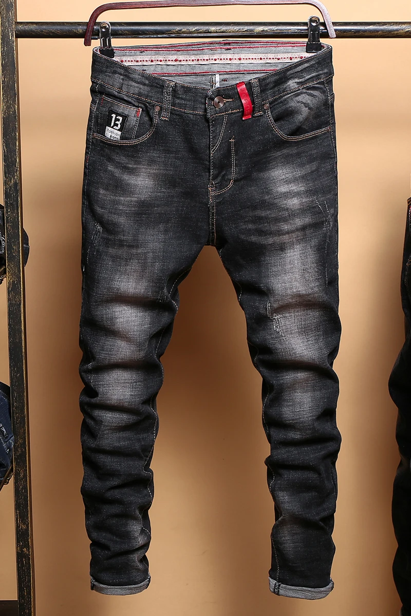 black skinny jeans for men