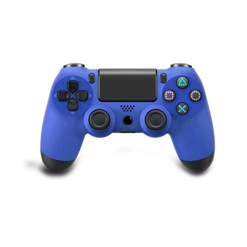 Для sony PS4 контроллер Bluetooth геймпад для Playstation 4 Detroit Беспроводной джойстик для PS4 игры консоль - Цвет: Blue