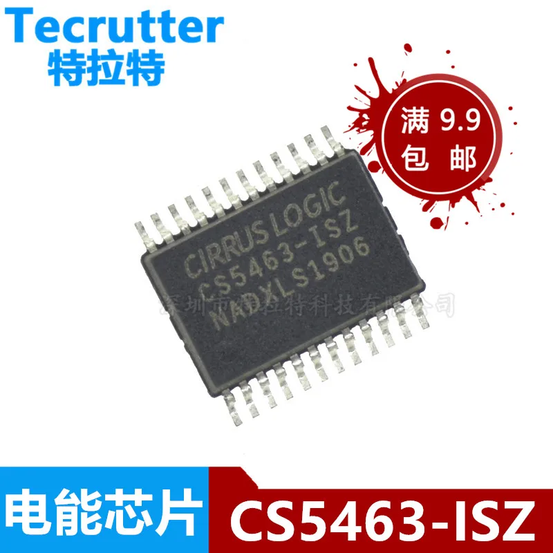 

10 шт./лот совершенно новый и оригинальный Φ Cs5463 CS5463-ISZ однофазный двунаправленный чип питания/электрической энергии