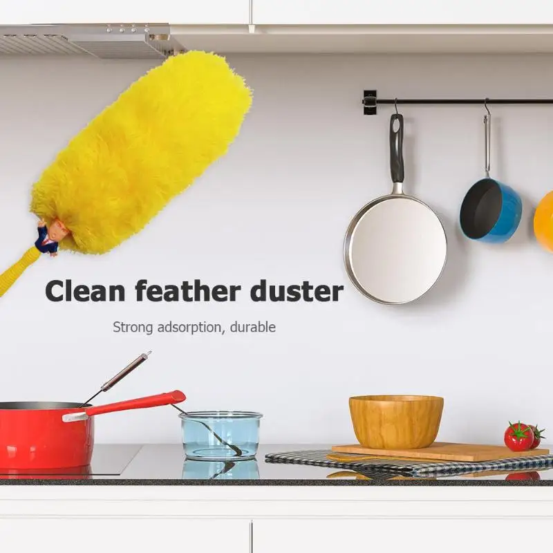 

Cartoon Trump Clean Feather Duster Dirt Dust Brush Cleaner Home Kitchen Room Cleaning Tool Feather Duster 450*140*25mm