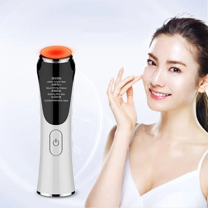 New USB Charging Skin Care Instrument Ultrasonic Vibration Face Beauty Cleansing Pore Cleaner