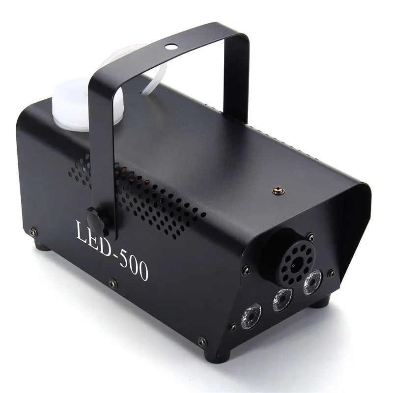 New Wireless Disco Colorful Smoke Machine Mini LED Remote Fogger Ejector Christmas Halloween Party 