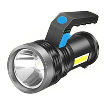 

Portable Flashlight Super Bright Led Torch Light 4 Modes Usb Rechargeable Waterproof Handheld Light For Camping Hiking Outdoor
