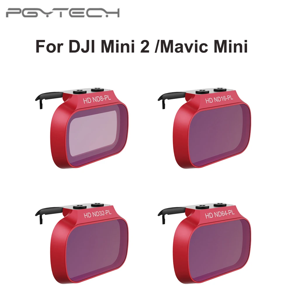 Фильтры для объектива PGYTECH UV ND 8 16 32 64 набора фильтров DJI Mini 2 Mavic ND8 ND16 ND32 ND64|Фильтры| |