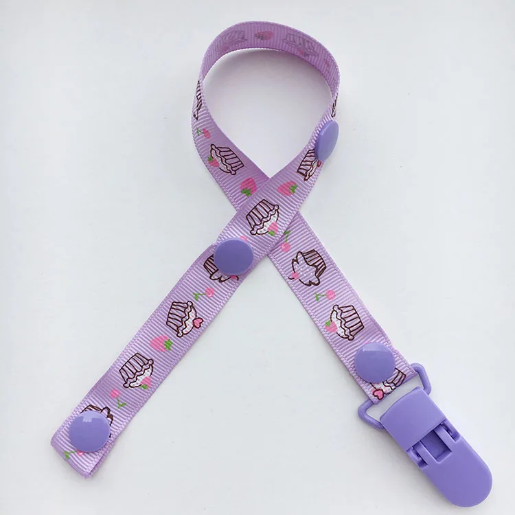 1Pcs Mickey Minnie Theme Baby Pacifier Clip Pacifier Chain Dummy Clip Nipple Holder Children Pacifier Clips Soother Holder 