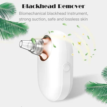 

1 Pcs Portable Vacuum Blackhead Remover Face Deep Pore Cleaner Electric Acne Pimple Removal Face Skin Care Beauty Machine