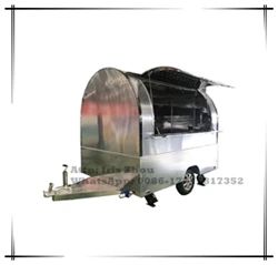 Citroen HY мобильный электрический грузовик для пищевых продуктов тележки для еды фургон креп-тележка еды сэндвич-киоск