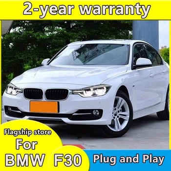 

Car Styling For BMW F30 Headlights 2013-2015 BMW F30 LED Head Lamps All LED light Source Daytime Running Lights Dynamic Turning