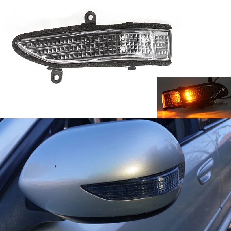 

LED Rearview Mirror light turn Signal Light Side Mirror light Repeater Lamp side lamp For Subaru Forester Outback Legacy Tribeca