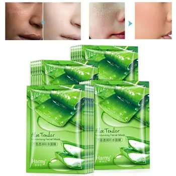 

Aloe Tender Moisturizing Mask To Remove Acne Oil Control Face Sheet Mask Moisturizing Replenishing Water Surface Film