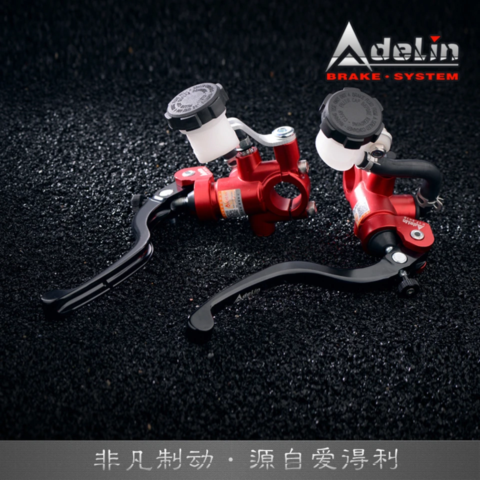 

Adelin PX-1 14MM*18MM 15MM*18MM Brake Master Cylinder Universal Motorcycle Hydraulic brake pump For Honda Yamaha KTM Benelli