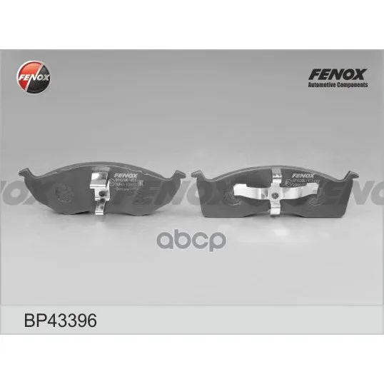 Колодки Тормозные Chrysler 300m/Voyager/Dodge Caravan Передние Fenox Bp43396 FENOX арт. BP43396
