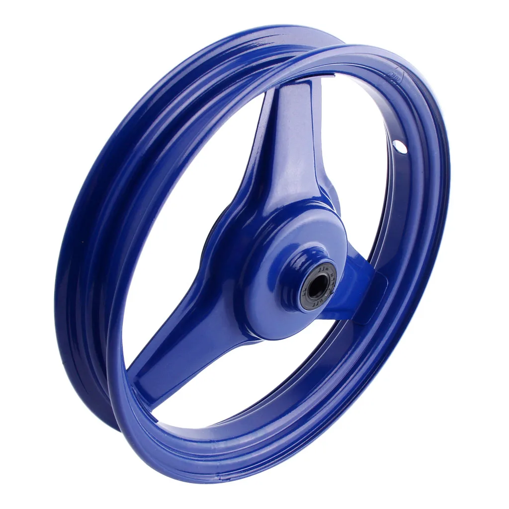 Front Rim Wheel Replacement Part - Fit for Yamaha PY50 & PW50 Motorcycle -27cm 10-inch - Blue