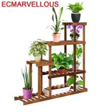 

Wood Suporte Flores Huerto Urbano Madera Scaffale Porta Piante Outdoor Balcony Dekoration Flower Shelf Plant Stand