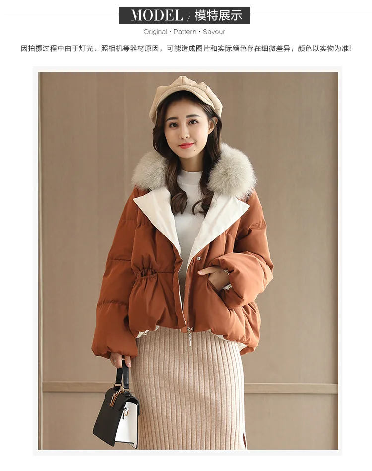 Хлопковая стеганая одежда, женское короткое пуховое пальто, зима, стиль, корейский стиль, модное свободное приталенное хлопковое пальто, хлопок-р