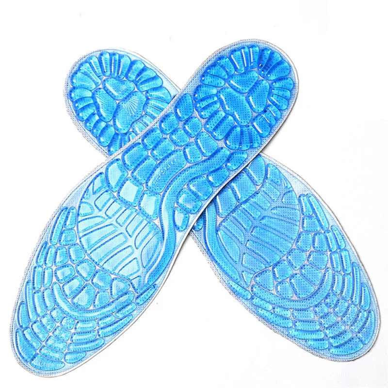 Arch Suport Insoles Women Unisex Support Sport Shoe Insert Cushion for Men Sweat Breathable Silicone Damping