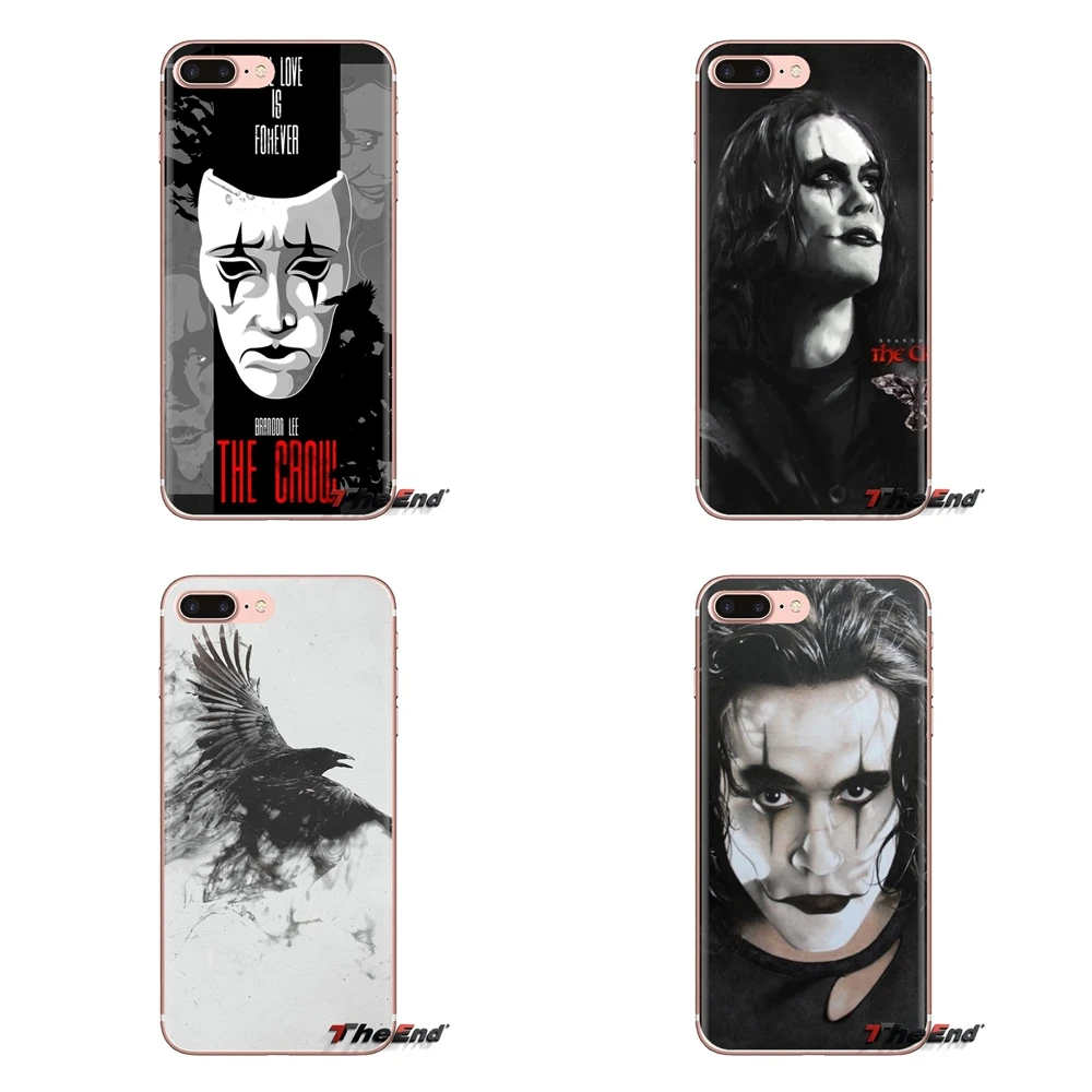 Movie Crow Wallpaper Transparent Soft Shell Covers For Ipod Touch Apple Iphone 4 4s 5 5s Se 5c 6 6s 7 8 X Xr Xs Plus Max Fitted Cases Aliexpress