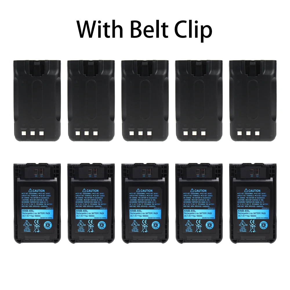 

10X Replacement Battery KNB-63L KNB-65L for Kenwood TH-K20 TH-K20A TH-K20E Two-Way Radio