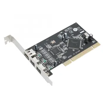 

ST24 PCI 1394A+1394B Video Acquisition Capture Card with SN082AA2+TSB81BA3 Dual Chipset for Portable Hard Drives DV Camcorders