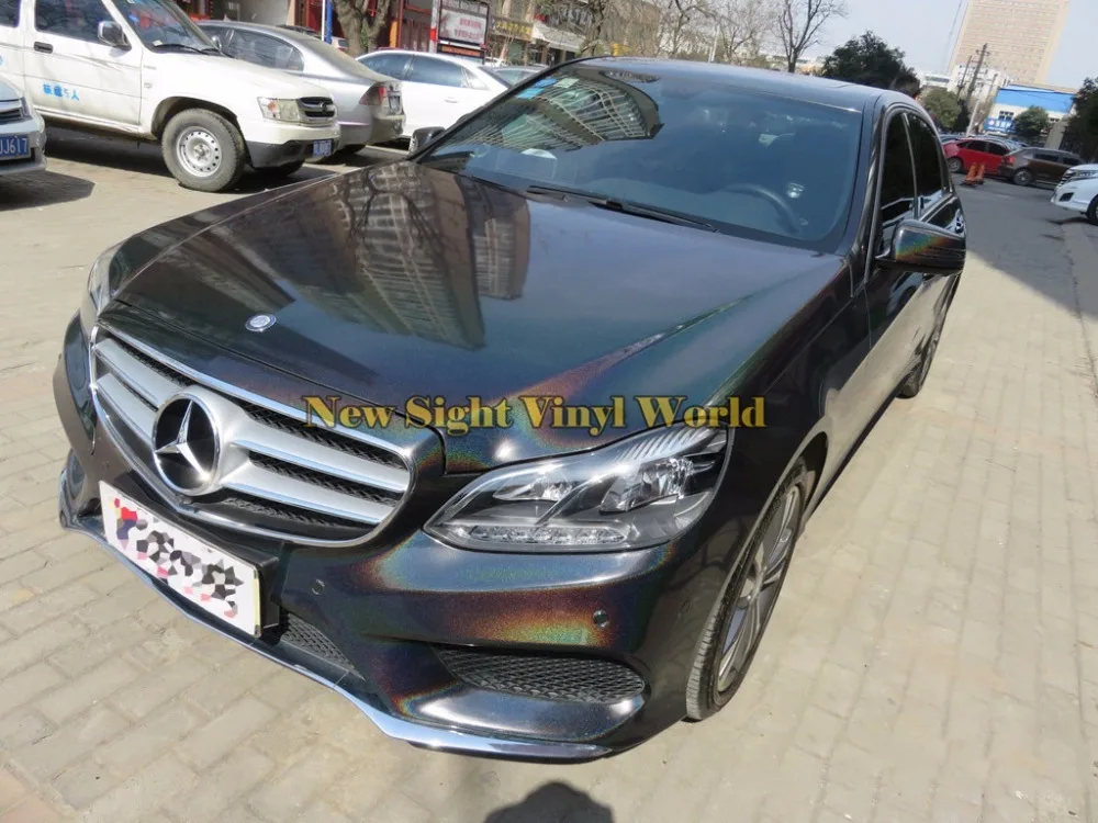 Black-Gloss-Psychedelic-Car-Wrap-Vinyl (1)