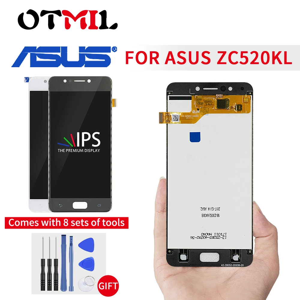 

5.2" Original For Asus Zenfone 4 Max ZC520KL LCD Display Touch Screen with Frame For ASUS Zenfone 4 MAX ZC520KL X00HD Display
