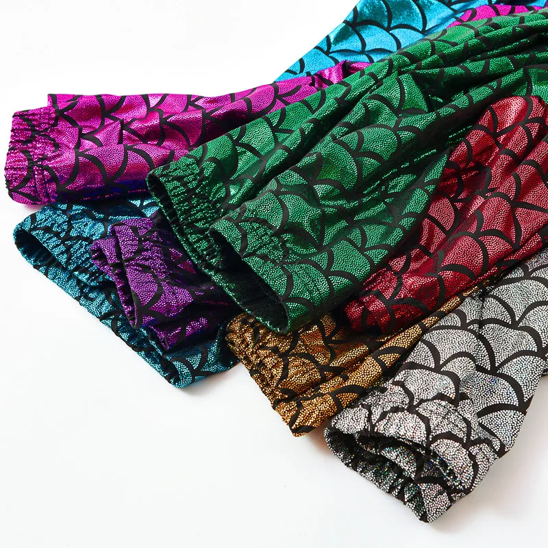 Girls Pants Girls Trousers Kids Pants Girls Leggings Mermaid Leggings Kids Dance Performance