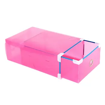 

Daily Dustproof Shoe Box Transparent Simple Drawer Type Thick Clamshell Transparent Shoe Box Pp Plastic Storage Shoe Box