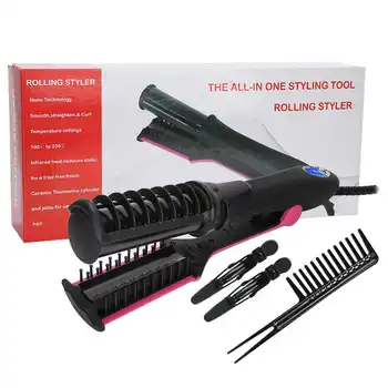 

1pcs K19 Auto Hair Curler Adjustable Temperature Hair Curler Hair Styling Tool 32mm 110-240V