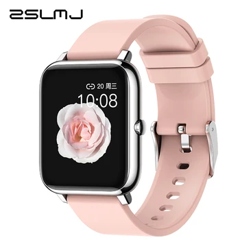 

1.4inch Smart Watch Men Full Touch Square Fitness Tracker Heart Rate Monitor Sleep Monitor IP67 Smartwatch for OPPO Android IOS