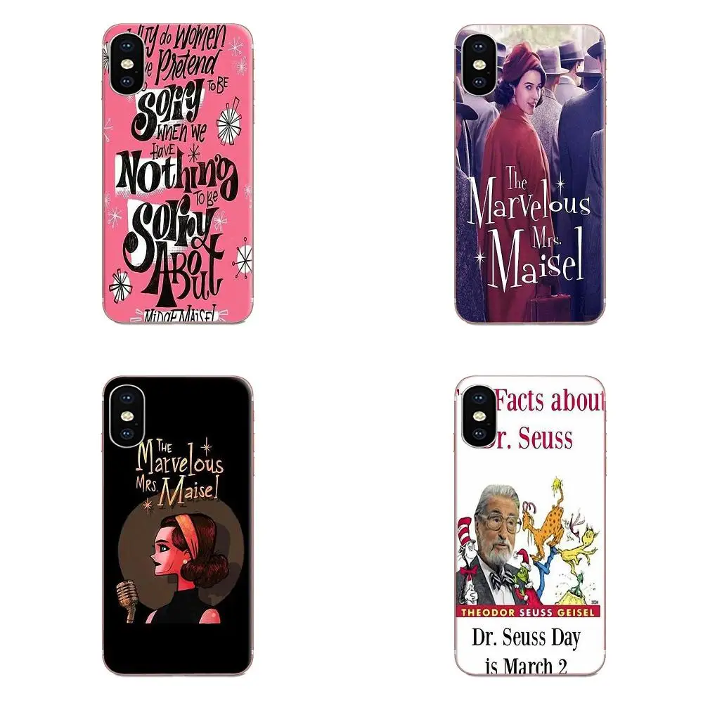 Для HTC Desire 530 626 628 630 816 820 830 One A9 M7 M8 M9 M10 E9 U11 U12 Life Plus TPU мобильный чехол чудесный Mrs Maisel