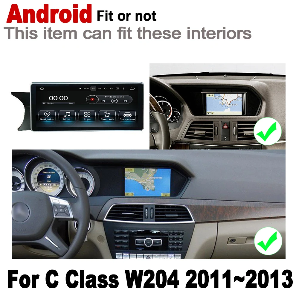 Автомобильный мультимедийный плеер 10 25 &quotHD экран стерео Android GPS Navi карта для Mercedes