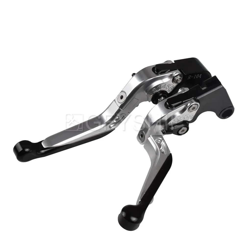 Для Triumph speed Triple mit Radialpumpe 2008 2009 2010 Мотоцикл CNC регулируемые лезвия сцепные рычаги складные - Цвет: Silver