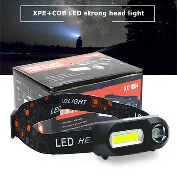 

LED Headlight Headlamp Flashlight USB Rechargeable Torch Camping Hiking Night Fishing Light