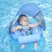 Anneau de natation pour nouveau né, solide, Non gonflable, flotteur de taille, jouet de piscine couché, entraîneur de natation pour nourrissons