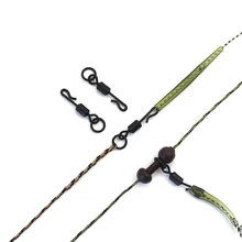 20 шт. Вертлюги для ловли карпа для Ronnie Chod, Беговая установка, быстрая замена для ловли карпа, рыболовные снасти, аксессуары, терминальные снасти