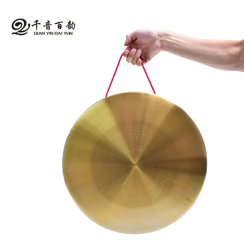 Copper Gongs And Drums Cymbals Copper-plated Pure Copper Color Gongs And Drums Musical Instruments Flood Control0 Clearing