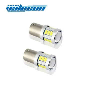 

2 pcs Car Lamp 1156 BA15S 7506 P21W 12V 6000K White Amber Red CANBUS Error Super Brightness No Dashboard Flash