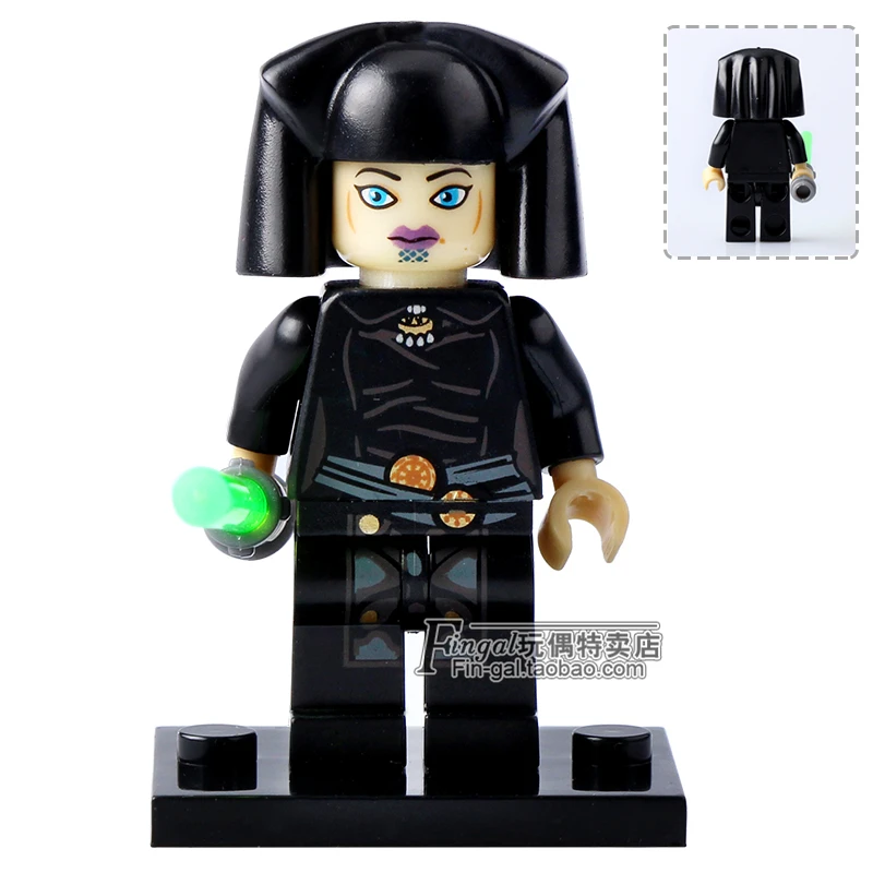 Star Wars Figure starwars Maz Anakin Yoda Luke Sith Lord Darth Vader Maul Revan Dooku Sidious Leia Han Solo Building Blocks toys - Цвет: PG691