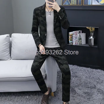 

Suit suit Men's Youth Business dress professional small suit trend slim best man groom wedding dress